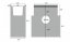 Betonová vpusť D400 pro štěrbinové žlaby (H200 a H300)